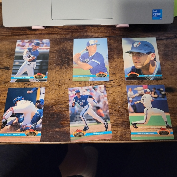 ⚾️1991 Topps Stadium Club Toronto Blue Jays Card Lot ⚾️ - Picture 3 of 4